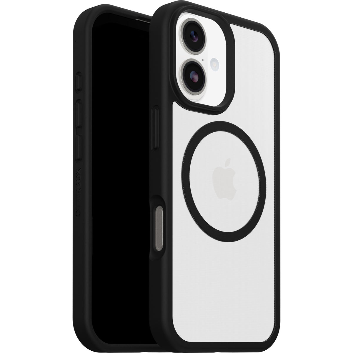 OtterBox React MagSafe Apple iPhone 17 (6.3') Case Black Crystal (Clear/Black)