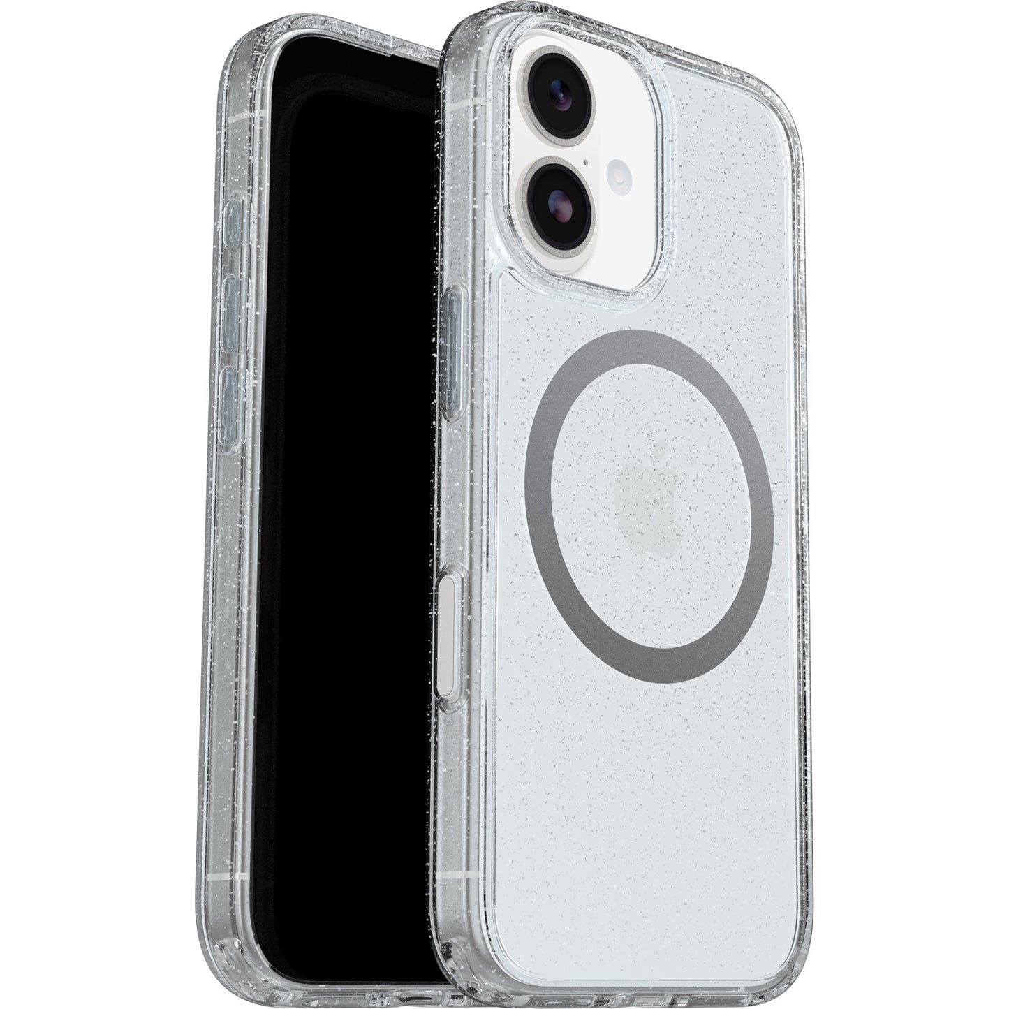 OtterBox Symmetry Clear MagSafe Apple iPhone 17 (6.3') Case Stardust 4.0 (Clear) - (77-98788),DROP+ 3X Military Standard,Raised Edges,7 Years Warranty
