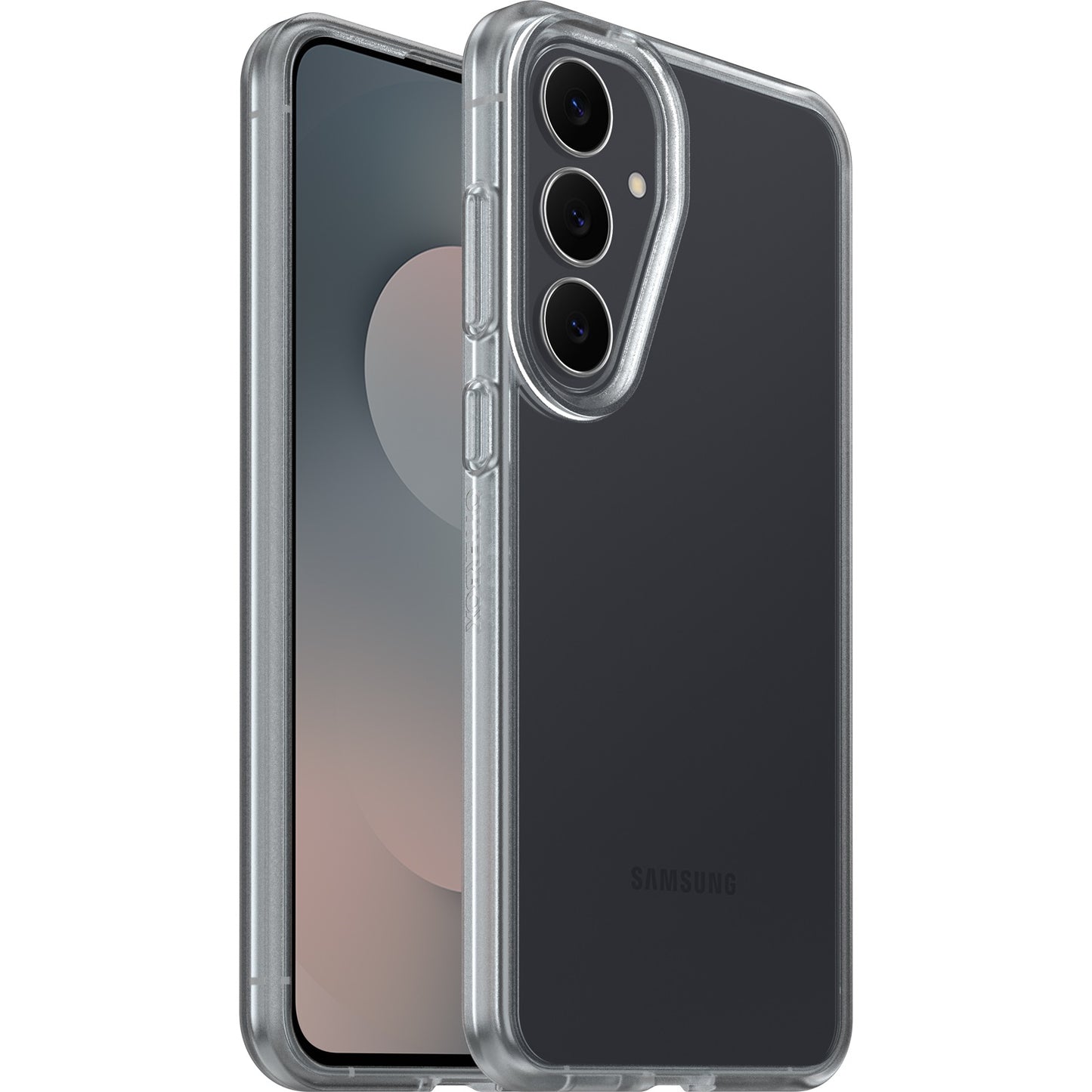 OtterBox React Samsung Galaxy S25 FE 5G (6.7') Case Clear - (77-99273), DROP+ Military Standard, Raised Edges, Hard Case, Soft Grip, 7 Years Warranty