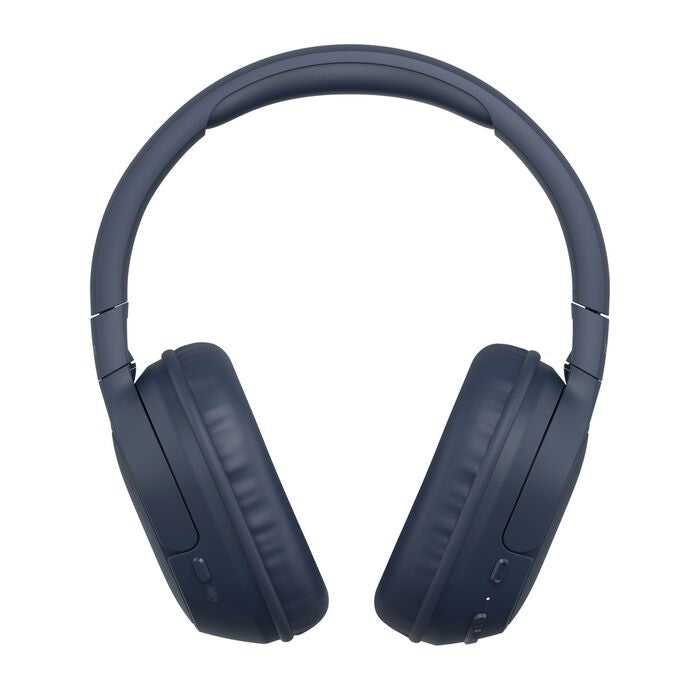 Belkin SoundForm Surround Wireless Over-The-Ear Headphones + USB-C Cable (1.2M) + Audio Cable (3.5mm) (1.2M) - Blue (AUD009FQBL), 2 Years Warranty
