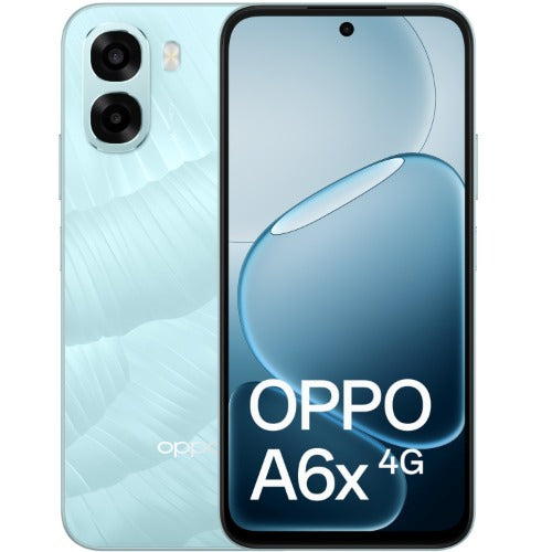 OPPO A6x 4G 128GB - Ice Blue (CPH2819AU Ice Blue)*AU STOCK*, 6.75', HD+, 120Hz