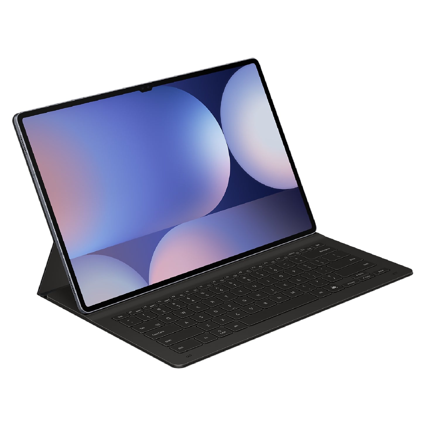 Samsung Galaxy Tab S10 Ultra/ Tab S9 Ultra Book Cover Keyboard Slim - Black(EF-DX825UWEGWW), Slim and lightweight, AI Key, 6 Months Warranty