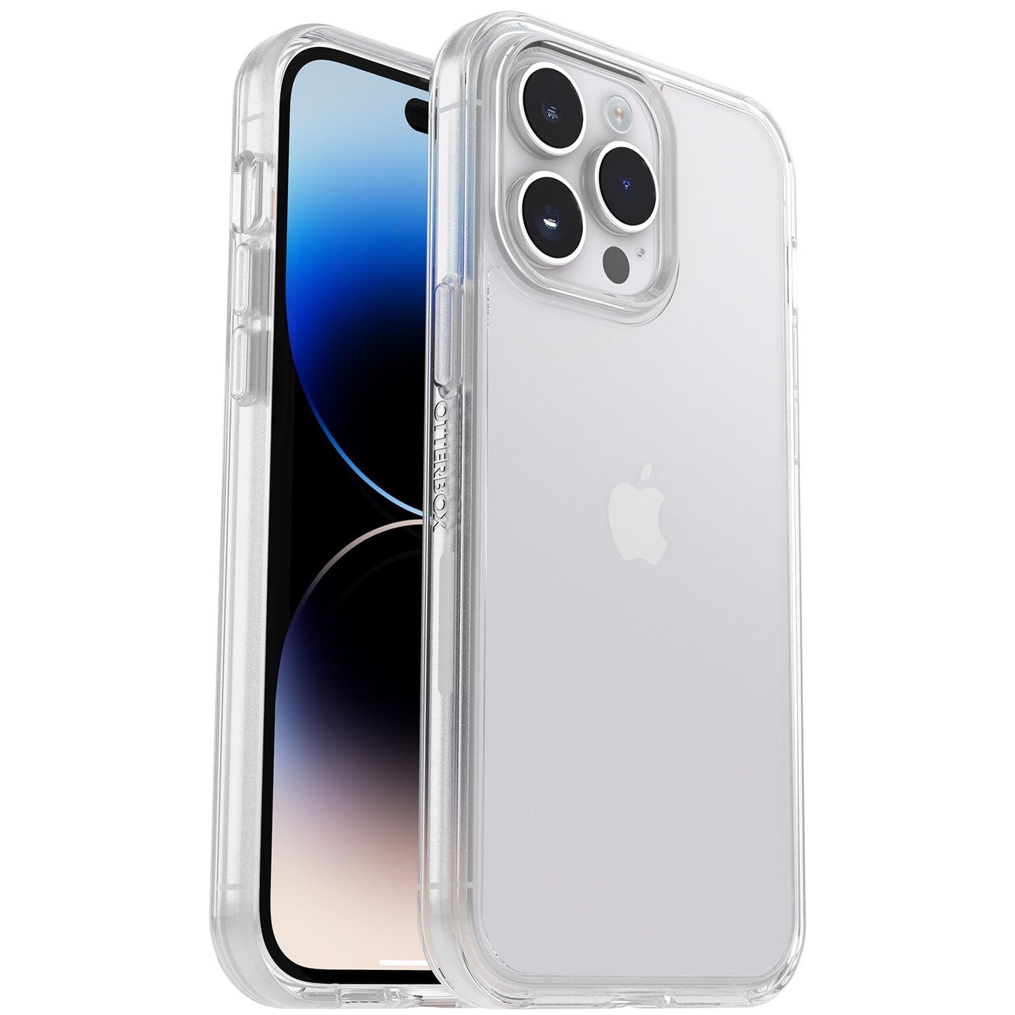 OtterBox Symmetry Clear Apple iPhone 14 Pro Max Case Clear - (77-88643), DROP+ 3X Military Standard, Raised Edges, Ultra-Sleek, 7 Years Warranty
