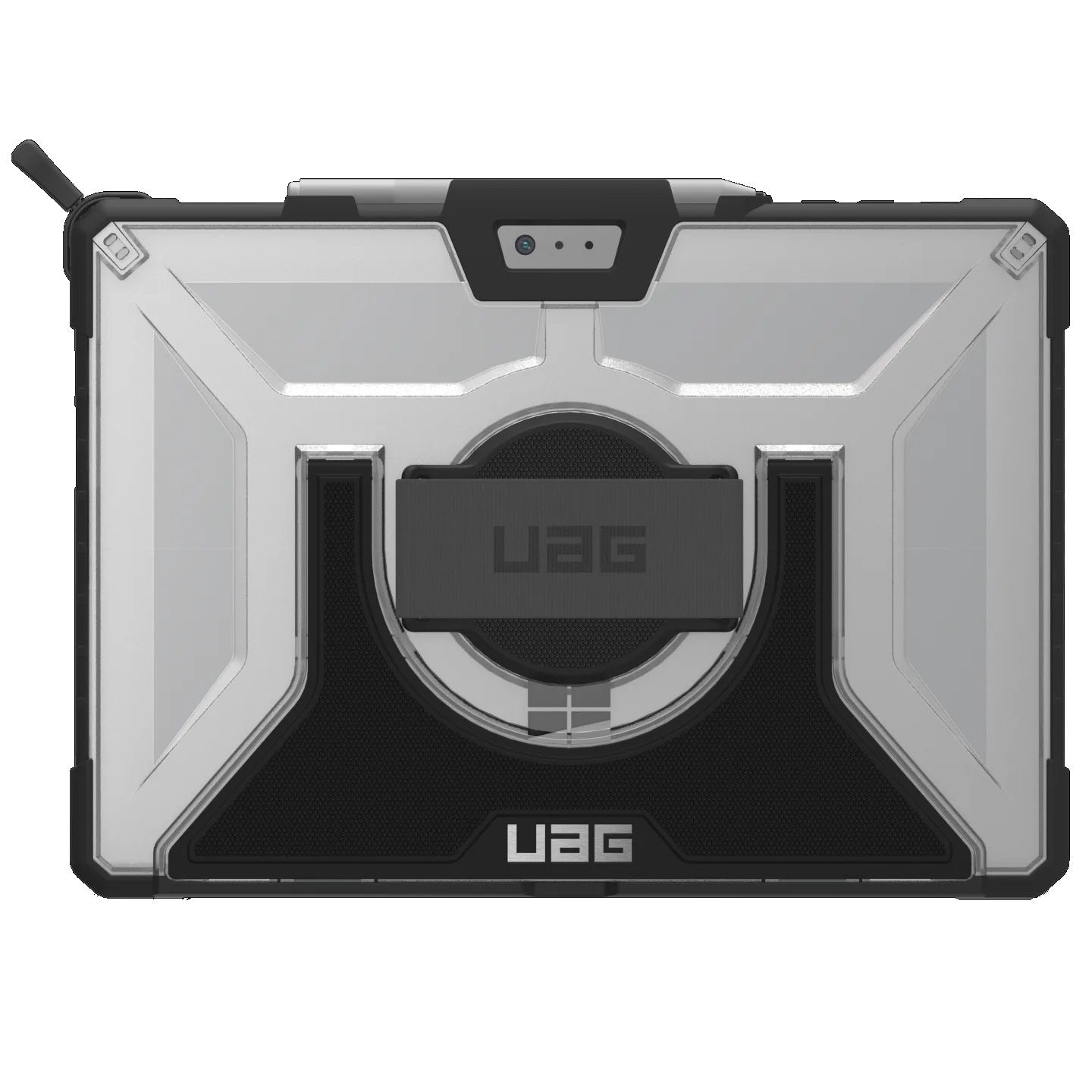 UAG Plasma Microsoft Surface Pro 7+/Pro 7/Pro 6/Pro 5/Pro 4 Hands & Shoulder Strap Rugged Case - Ice(SFPROHSS-L-IC), 1 Year Warranty