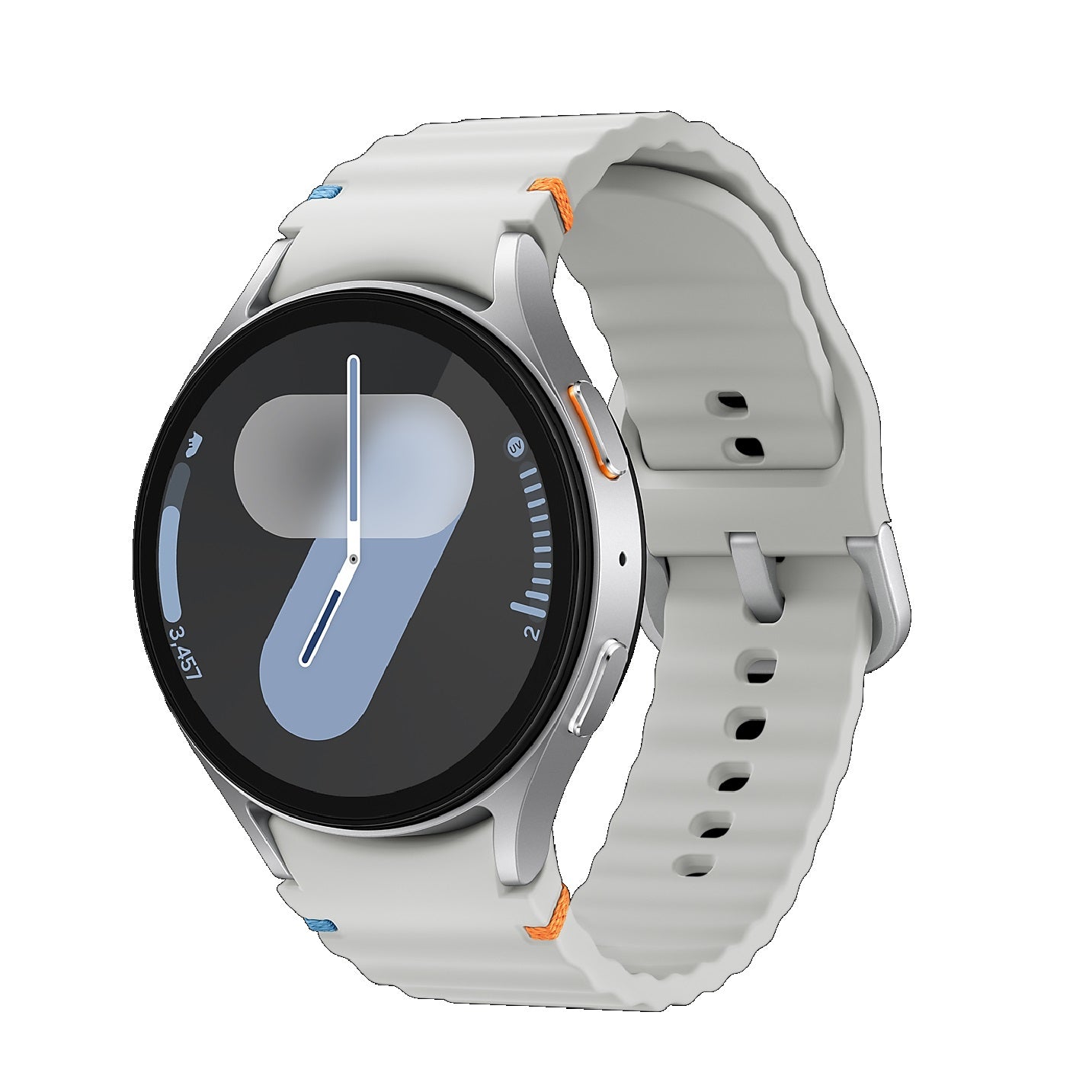 Samsung Galaxy Watch7 Bluetooth (44mm) - Silver(SM-L310NZSAXSA), 1.5',Super AMOLED, 1.6GHz, 2GB/32GB, Bluetooth v5.3, 425mAh, 2 Years Warranty