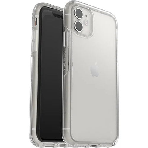 OtterBox Symmetry Clear Apple iPhone 11 Case Clear - (77-62474), DROP+ 3X Military Standard, Raised Edges, Ultra-Sleek, 7 Years Warranty