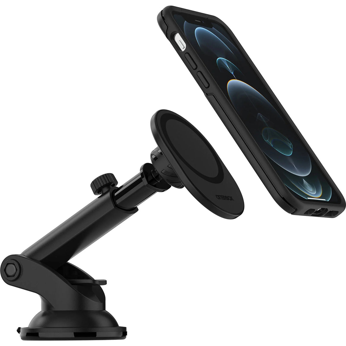 OtterBox Car Dash & Windshield Mount for MagSafe Black-(78-80446),Adjustable