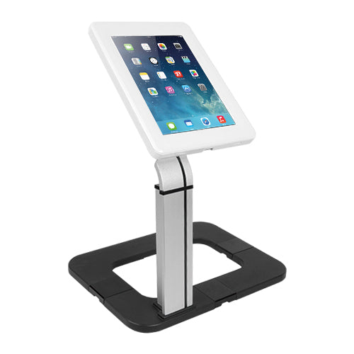 Brateck Anti-theft Countertop Tablet Kiosk Stand with Aluminum Base Fit Screen Size 9.7'-10.1' 368x277x481mm Anti-theft Lock with a Key (LS)