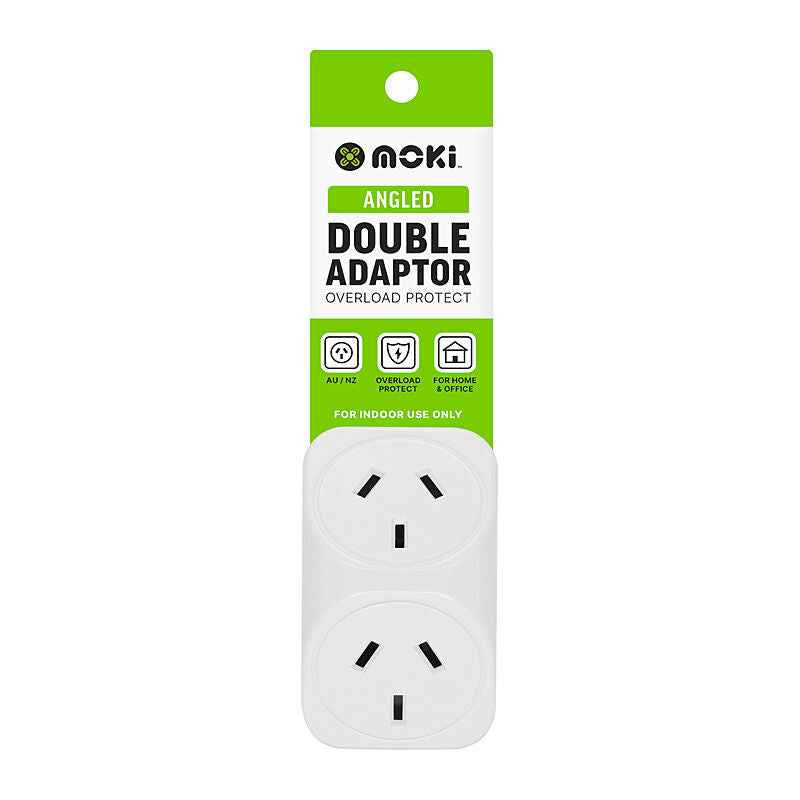 Moki International Moki Angled Double Power Adapt