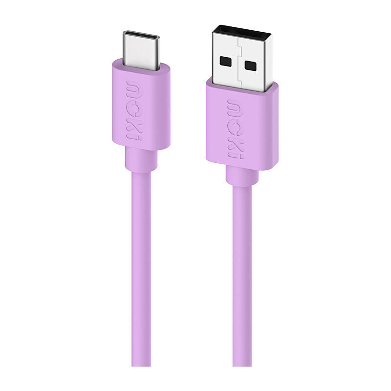 Moki International Moki USBA - USBC Cable 1m Pink