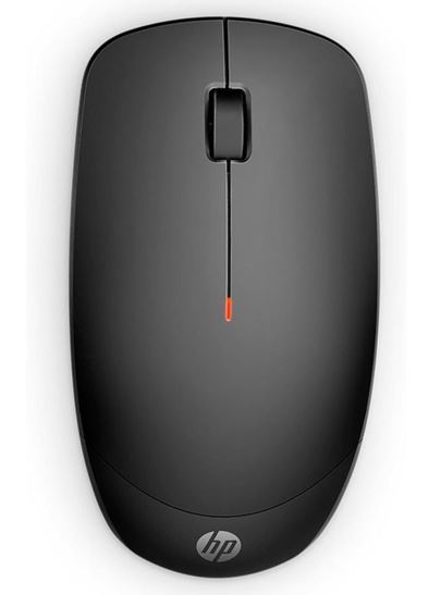 HP 235 Slim USB Optical Wireless Mouse - 2.4GHz 1600DPI 3 Buttons Red Optical Tracking Comfortable Sleek Durable USB Dongle 18 mths battery life