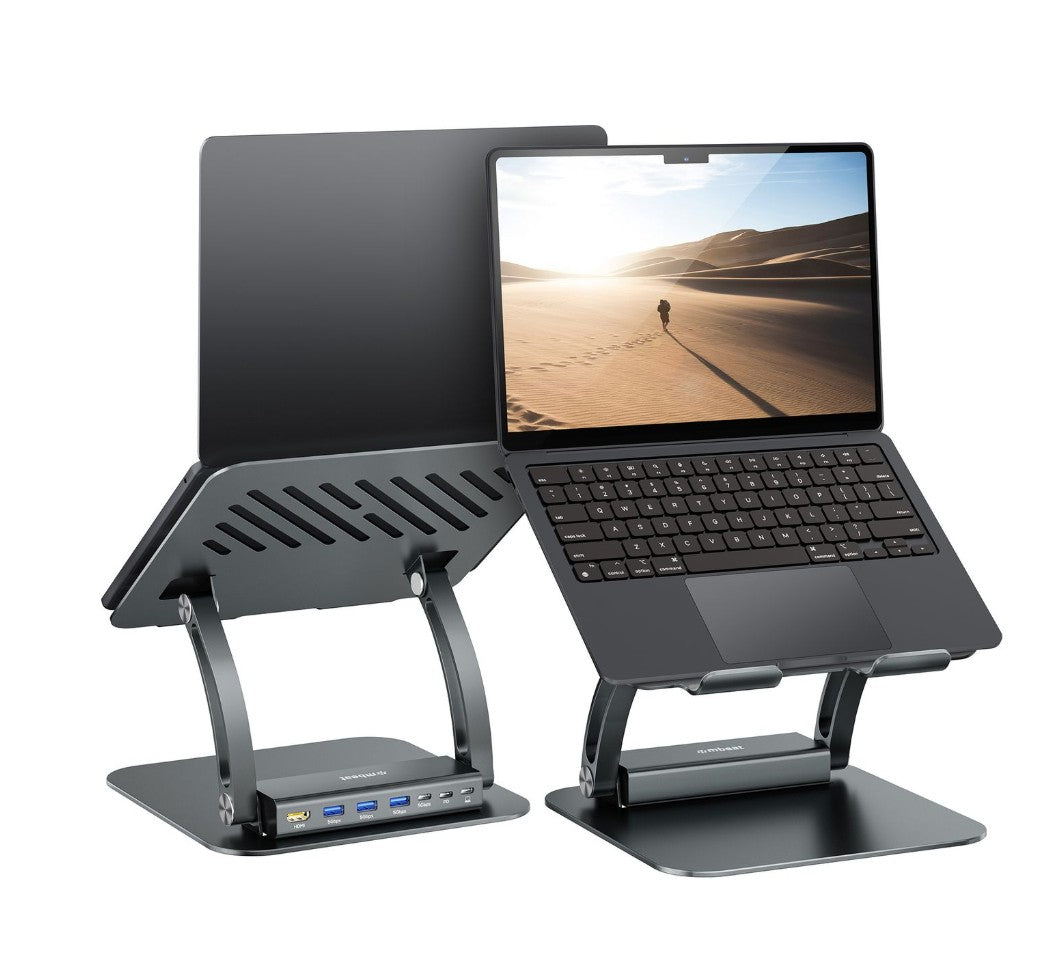 mbeat® Stage P6 Laptop Stand with USB-C Dock