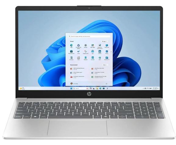 HP 15F 15.6' FHD Touch Intel i5-1334U 8GB DDR4 512GB Windows 11 Home Iris Xe