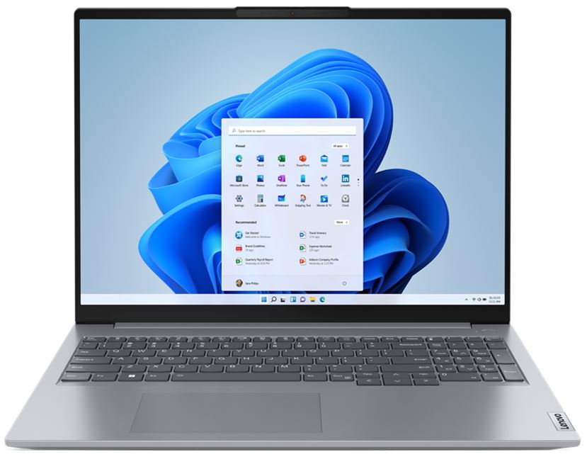 LENOVO ThinkBook 16 G7 16' WUXGA Intel U5-125U 16GB DDR5 256GB SSD WIN 11 PRO Intel GPU NPU 11 TOPS Thunderbolt Fingerprint 1yr OS 1.7kg