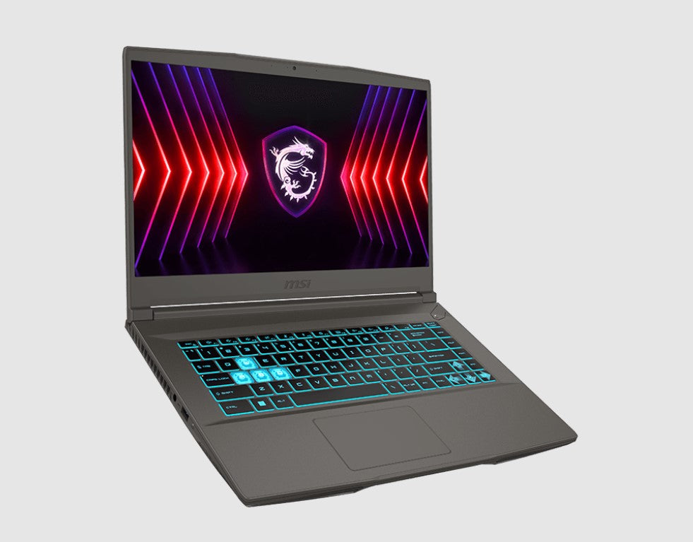MSI Thin Series Gaming Notebook 15.6' FHD Alder Lake i5-12450H DDR4 8GB 512GB SSD Windows11 Home Nvidia RTX 2050, GDDR6 4GB