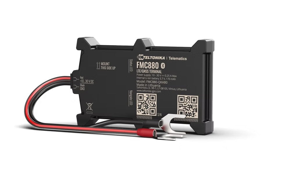 Teltonika FMC880 Water-Resistant high GNSS Precision Battery-Mounted 4G LTE Cat