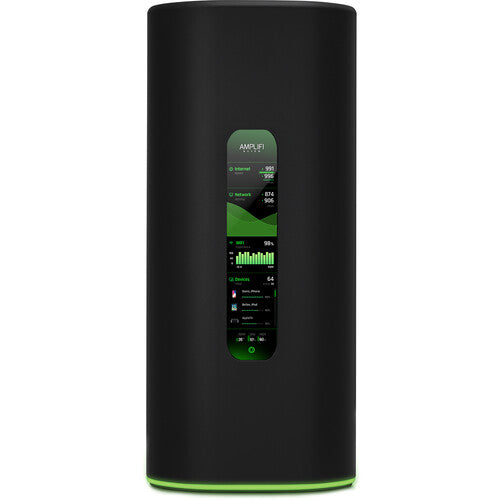 Ubiquiti Amplifi Alien Mesh Router - Wi-Fi 6 - 4x Gigabit Ethernet Ports on Router, Touch Screen Display, 5 GHz 8x8 WiFi 6 Radio