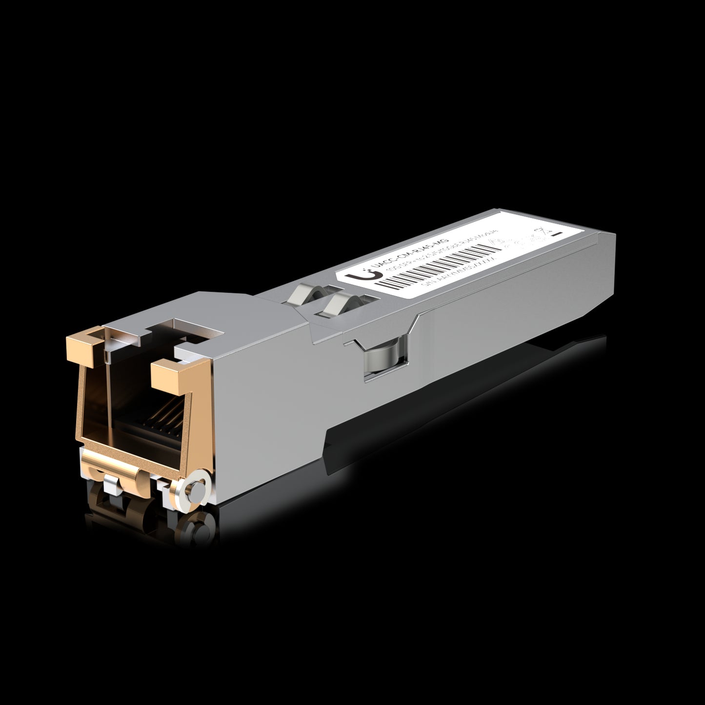 Ubiquiti SFP+ to RJ45 Transceiver Module, 1/2.5/5/10GBase-T Copper SFP+ Transceiver, 1/2.5/5/10 Gbps Throughput, Supports Up To 100m