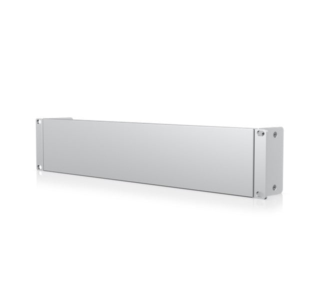 Ubiquiti 2U Sized Rack Mount OCD Panel, Silver Blank Panel, Compatible With the Toolless Mini Rack