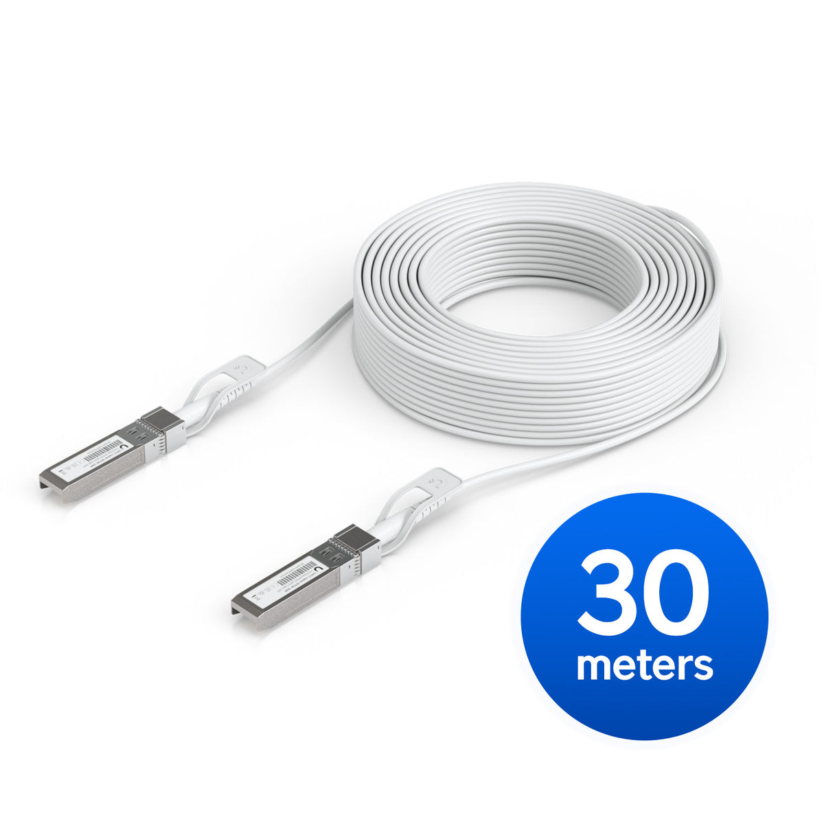 Ubiquiti Uplink Cable Direct Attach Cable, 30M,Auto Link Optimization For