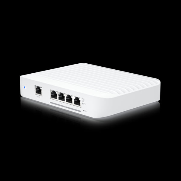 Ubiquiti UniFi Switch Flex XG - Layer 2 Switch with (4) 10GbE RJ45 Ports and (1) GbE, 802.3at PoE+ RJ45 Input,