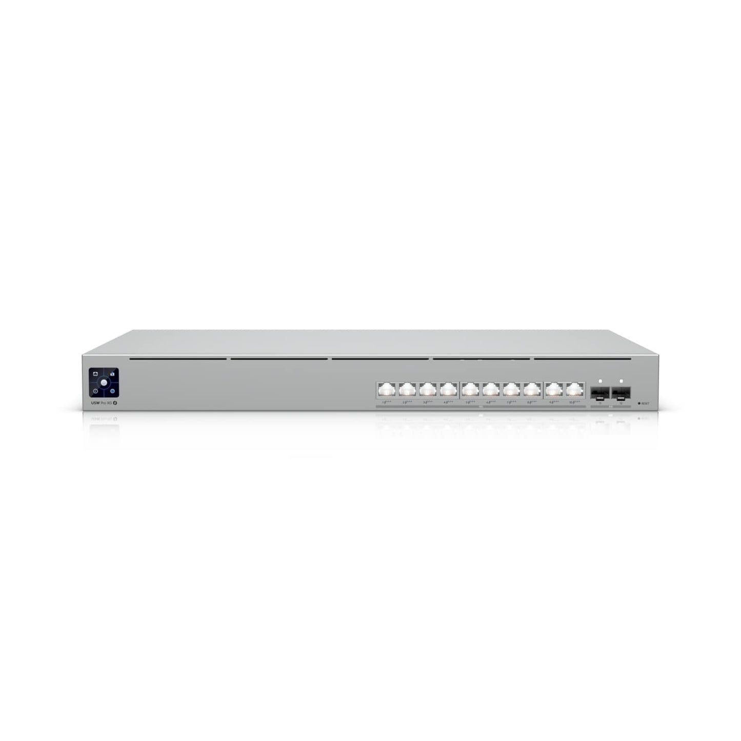 Ubiquiti Pro XG 10 PoE, 1U,Professional-grade 10-port, Layer 3 Etherlighting PoE+++ Switch,(10) 10 GbE and (2) 10G SFP+ Ports,