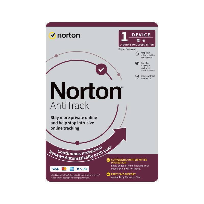 Norton Antitrack 1U 1 D 1 年