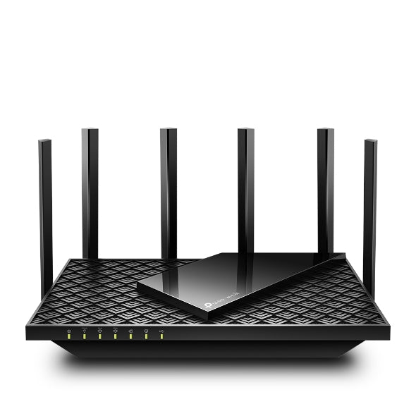 TP-Link Archer AXE75 AXE5400 Tri-Band Gigabit Wi-Fi 6E Router, 574 Mbps at 2.4 GHz + 2402 Mbps at 5 GHz + 2402 Mbps at 6 GHz