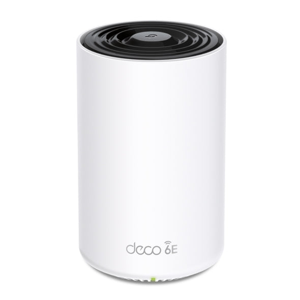 TP-Link Deco XE75 AXE5400 Tri-Band Mesh Wi-Fi 6E System(1-pack) 574 Mbps at 2.4 GHz + 2402 Mbps at 5 GHz + 2402 Mbps at 6 GHz (LS)