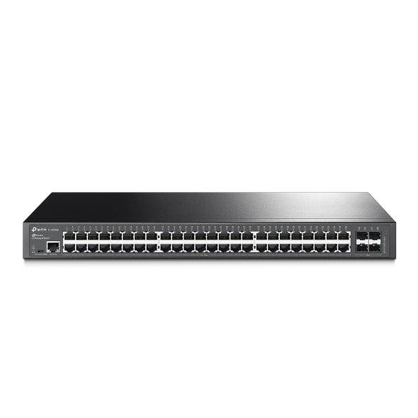 TP-Link SG3452 Omada 48-Port Gigabit L2+ Managed Switch with 4 SFP Slots, Omada SDN, Centralised Mgt, Static Routing (T2600G-52TS)