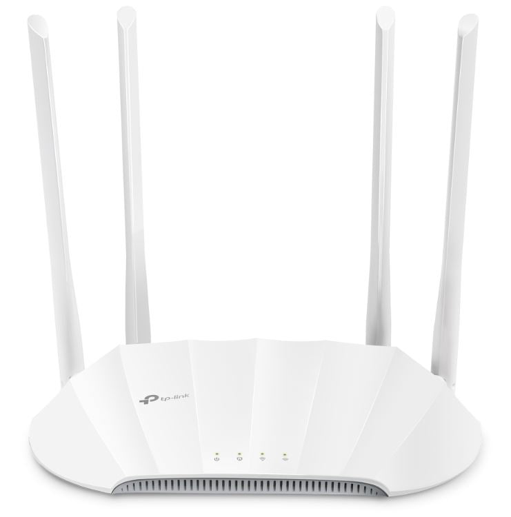 TP-Link TL-WA1801 AX1800 Gigabit Wi-Fi 6 Access Point, 574 Mbps at 2.4 GHz + 1201 Mbps at 5 GHz, 4× Fixed Antennas, 1× Gigabit Port, 1024-QAM