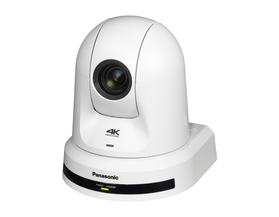 PANASONIC AW-UE40WEJ PTZ 4K INTEGRATED CAMERA 24X OPTICAL ZOOM - WHITE