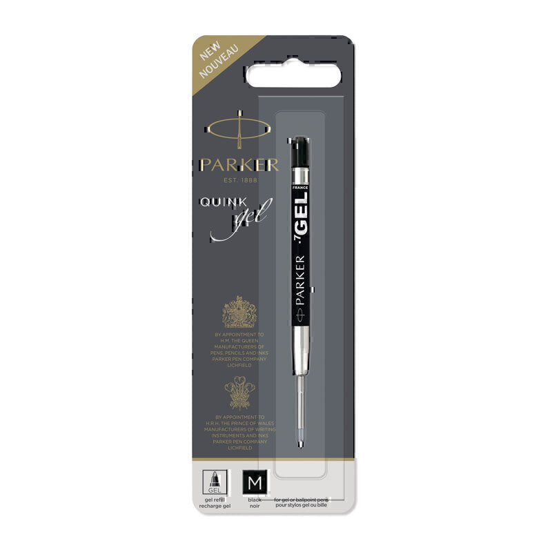 Parker 中性笔补充装 0.7 毫米 黑色