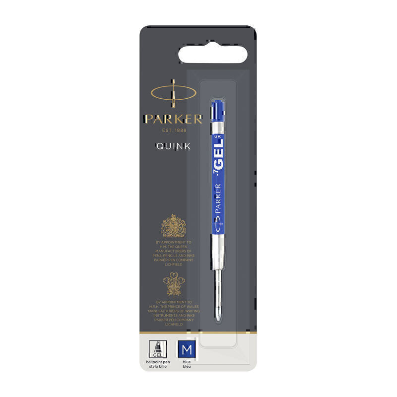 Parker 中性笔补充装 0.7 mm 蓝色