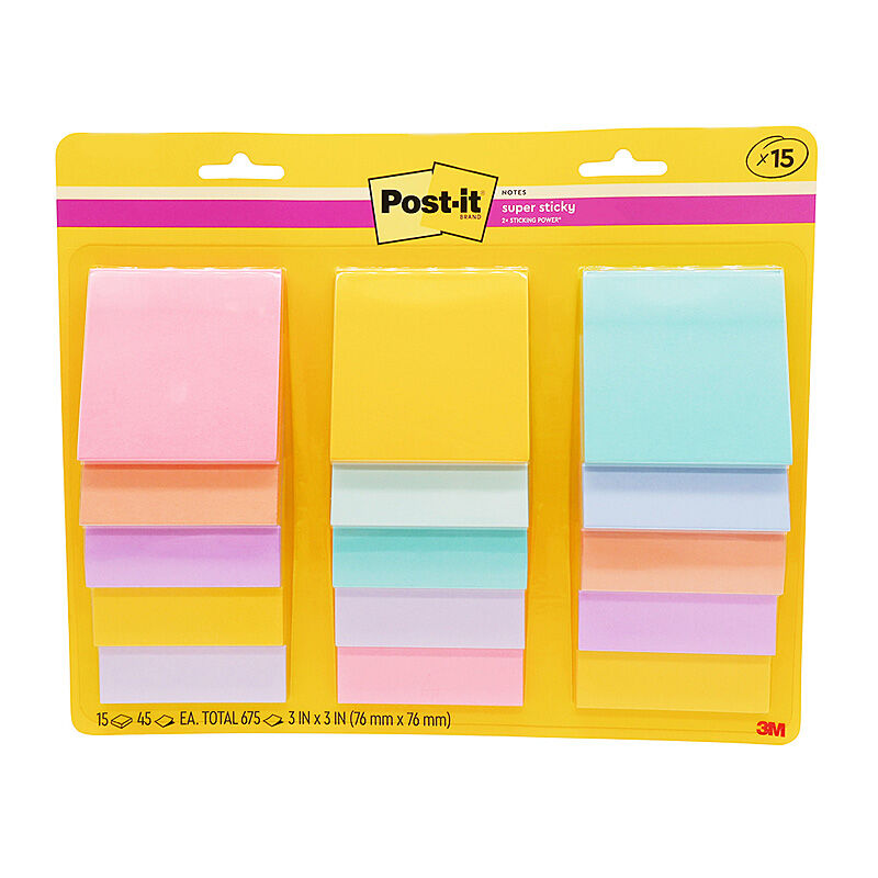 Post-It SS Notes 654-15 Pk15