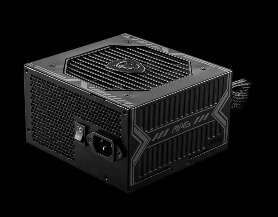 MSI MAG A750BN PCIE5, 750W,DC to DC power Design, Active PFC, ATX, PCIe 5.0(300W), 2xPCI-E, 5xSATA, 2xPERIPHERAL,FDD