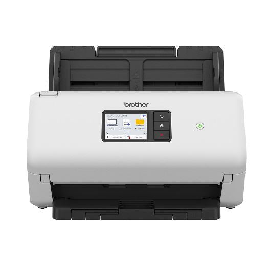 Brother ADS-3300W ADVANCED DOCUMENT SCANNER (40PPM) network scanner, w/ 7.1cm touchscreen LCD & WiFi (2.4G)