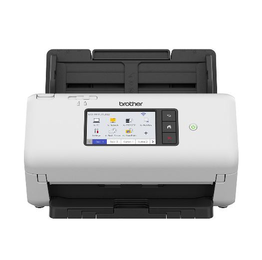 Brother ADS-4700W ADVANCED DOCUMENT SCANNER (40ppm) network scanner, w/ 10.9cm touchscreen LCD & WiFi (2.4G)