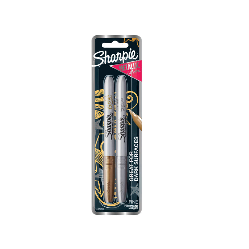 Sharpie Metallic Asst Pk2 包6