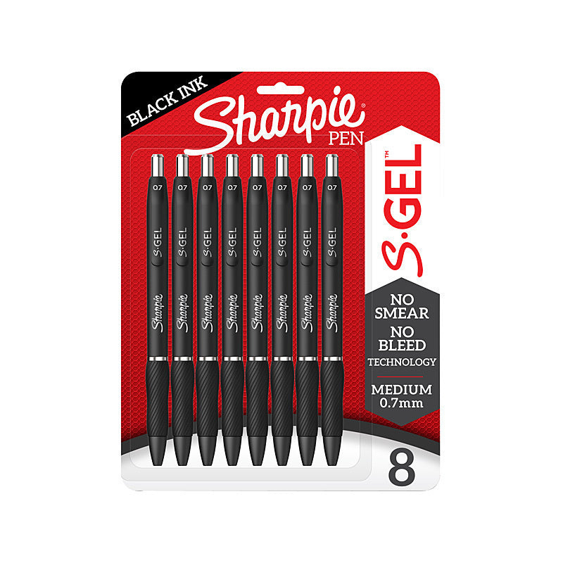 Sharpie RetrPen 0.7 黑色 Pk8
