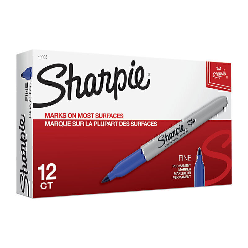 Sharpie FP 烫发笔 Blu Bx12