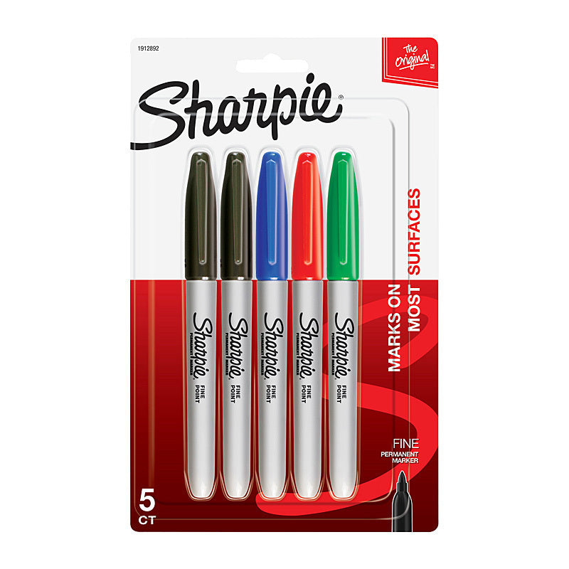 Sharpie Perm Mrkr 助理 Pk5 Bx6