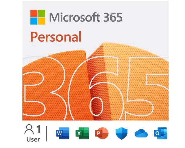 Microsoft Office 365 Personal 2023 English APAC 1 Year Subscription Medialess NEW for PC & Mac. (LS) -> CSP-ESD-M365P