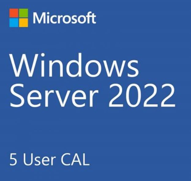Microsoft Windows Server 2022 Standard New * - 5 Users CAL Pack OEM, Use with SMS-WINSVR22 Product Key in pack R18-06466 (LS) No Downgrade no Return