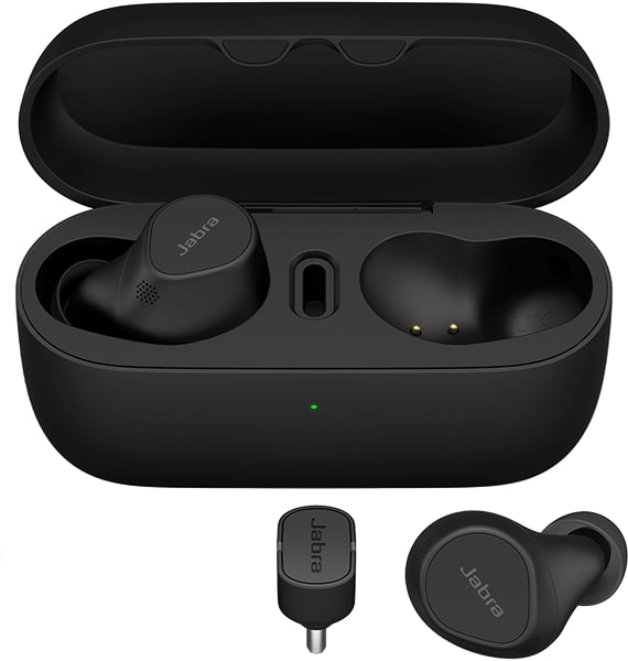 Jabra, Evolve2, Buds, UC, USB-A, Professional, Pocketable Calls.True Wireless