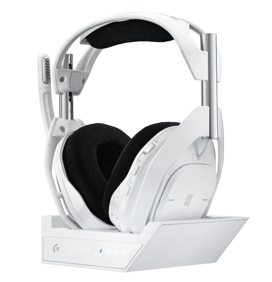 Logitech G ASTRO A50 X LIGHTSPEED Wireless Gaming Headset + Base Station (White) Frequency Response 60-20,000 Hz 2-Year Limited Hardware Warranty