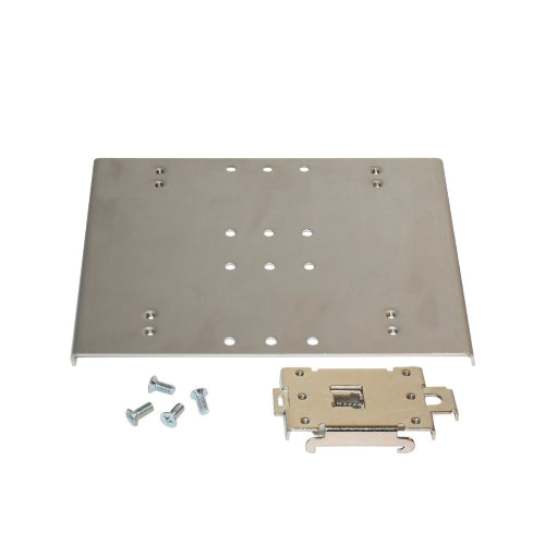 Shuttle DIN-Rail Mounting Kit for Shuttle XPC Slim Series allows the installation of 1-litre XPC slim barebones on a standard 35 mm DIN-Rail
