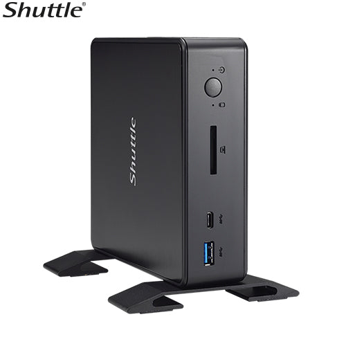 Shuttle NC10U Celeron 4205U, HDMI, DP, M.2 2280, COM, WIFI, SD card, Dual displays