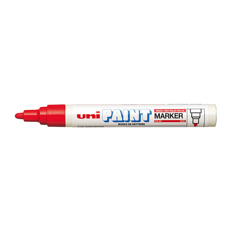 Uni Paint uni Pnt Mrk Blt PX20 Red Bx12