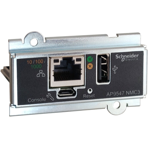 APC Network Management Card for Easy UPS 3 Series, 3-Phase, remotely monitor and manage the UPS